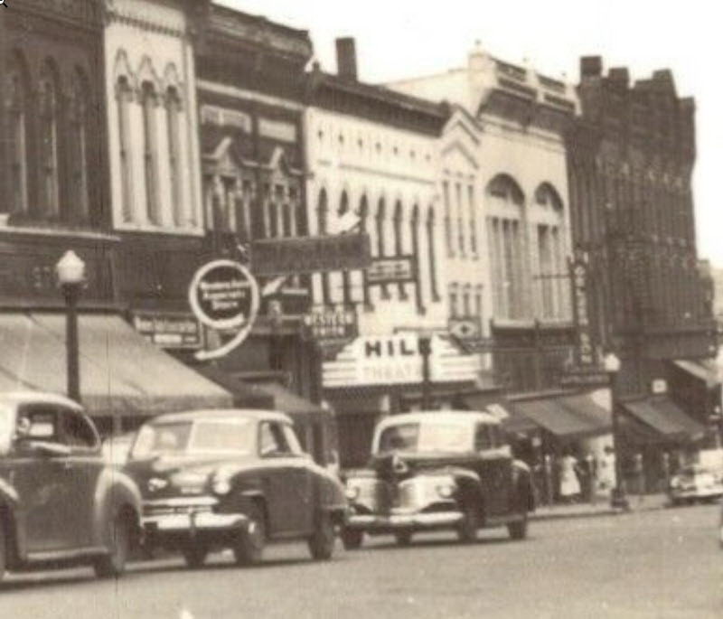 Hill Theatre - Enlarged Postcard Photo (newer photo)